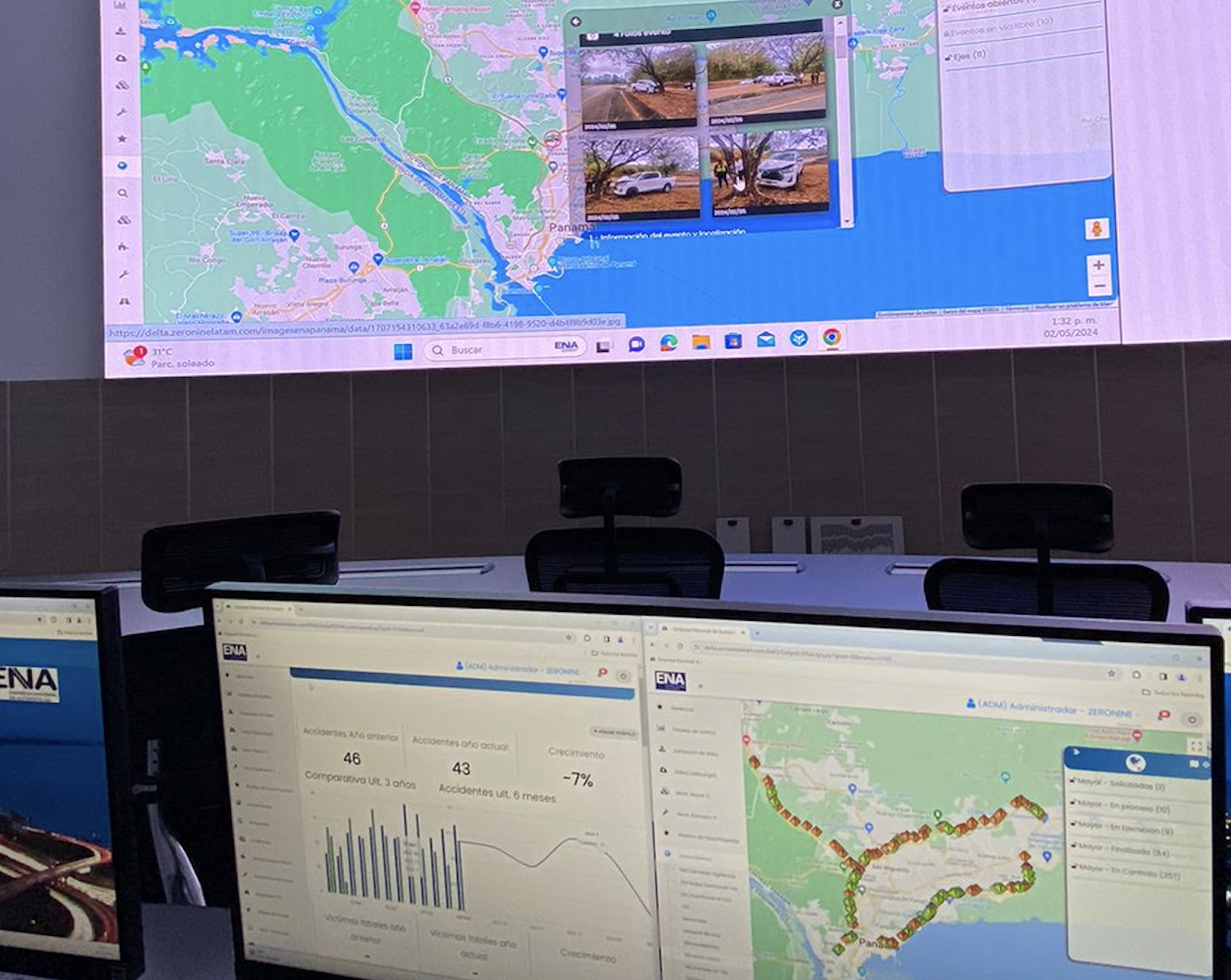 Vista GIS con inventario en Galgo